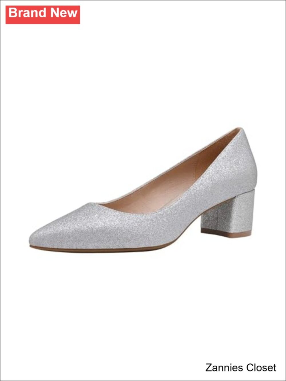 ✨ DREAM PAIRS Women's Chunky Low Block Heel Pumps